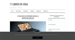 Desktop Screenshot of librosenvena.com